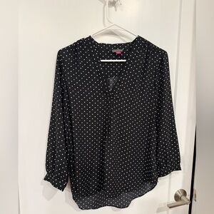 The perfect polka dot work shirt